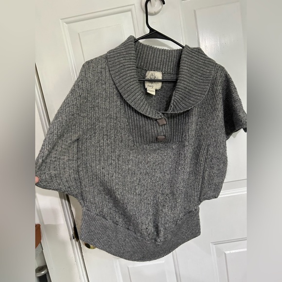 Anthropologie TWG CASHMERE SWEATER - Picture 3 of 9